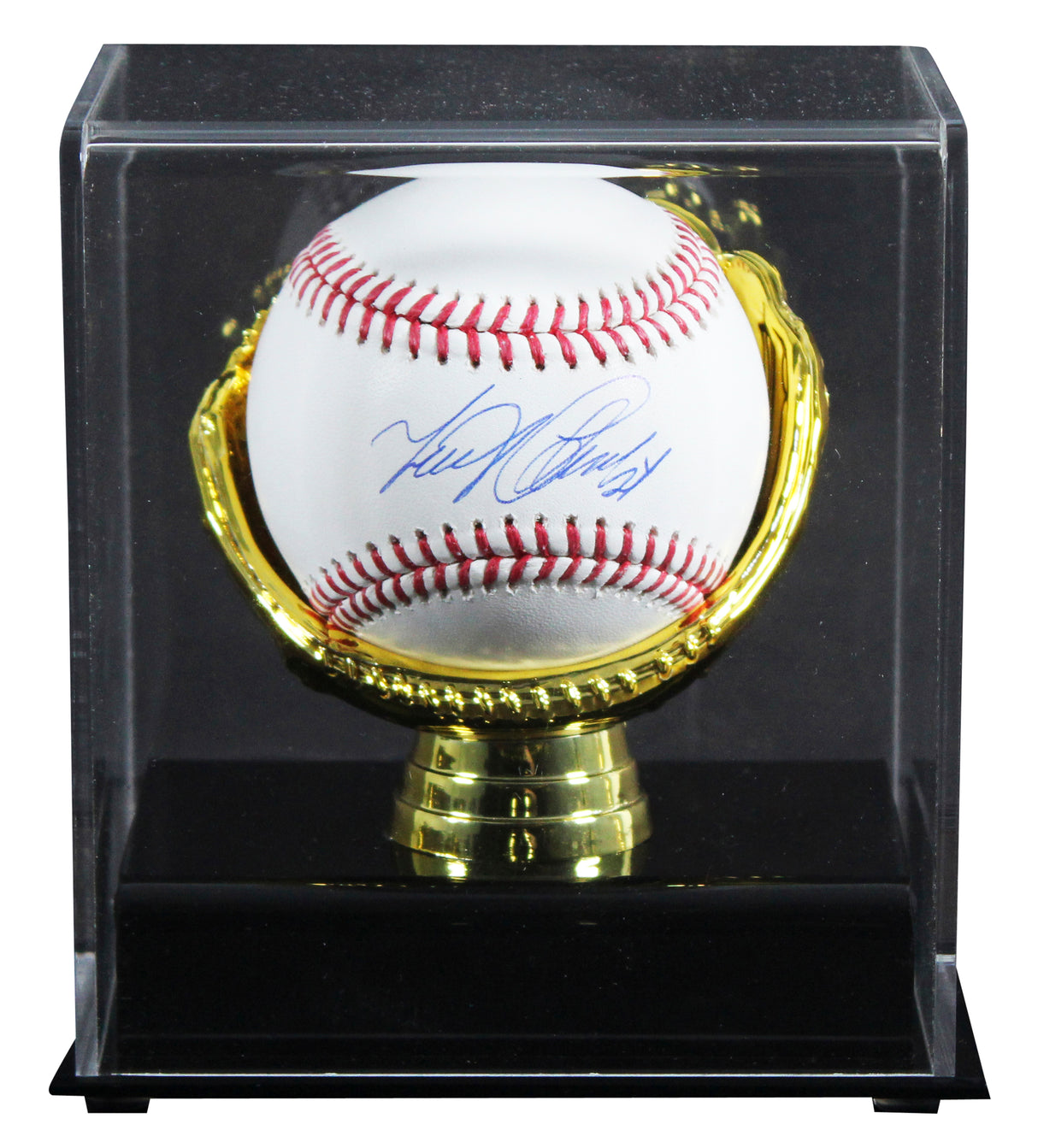 Tigers Miguel Cabrera Authentic Signed Robert Manfred OML Baseball W/ Case JSA