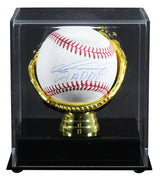 Angels Vladimir Guerrero "Vladdy" Signed Robert Manfred OML Baseball W/ Case JSA