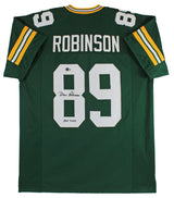 Dave Robinson "HOF 13" Authentic Signed Green Pro Style Jersey BAS Witnessed 2