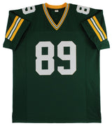 Dave Robinson "HOF 13" Authentic Signed Green Pro Style Jersey BAS Witnessed 2