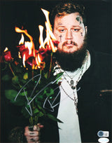 Jelly Roll Authentic Signed 11x14 Framed Photo Autographed BAS #BT67939
