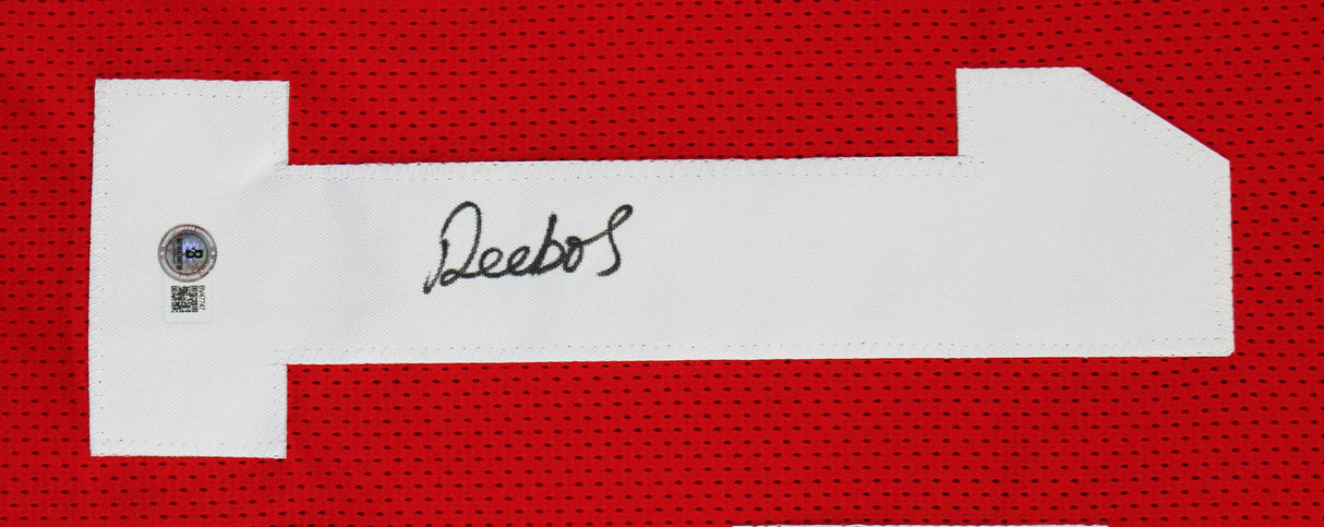 Deebo Samuel Authentic Signed Red Pro Style Jersey Autographed BAS