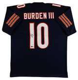 Luther Burden III Authentic Signed Navy Pro Style Jersey BAS Witnessed 2