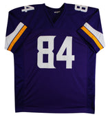 Irv Smith Jr. "Purple Rain" Signed Purple Pro Style Jersey BAS #BY026992