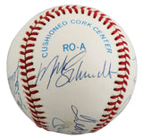 500 Home Run Club (11) Mantle, Aaron, Mays, Signed Oal Baseball BAS #AC020736