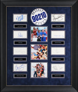 Beverly Hills 90210 Cast (8) Perry, Priestly Signed Framed Display BAS #AD04927
