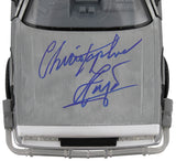 Christopher Lloyd Back To The Future II Signed 1:24 Die Cast DeLorean BAS Wit