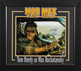 Tom Hardy Mad Max: Fury Road Authentic Signed 11x14 Framed Photo BAS