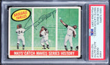 Giants Willie Mays Signed 1959 Topps #464 Card Graded Good 2 PSA/DNA Slabbed