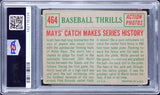 Giants Willie Mays Signed 1959 Topps #464 Card Graded Good 2 PSA/DNA Slabbed