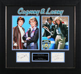 Sharon Gless & Tyne Daly Cagney & Lacey Signed Framed Display BAS #AD04974