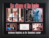 Anthony Hopkins The Silence of the Lambs Signed Framed Display JSA #CJ28071