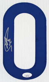 Warriors Stephen Curry Authentic Signed White Adidas The Bay Framed Jersey JSA