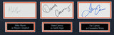 Wayne's World Mike Myers, Dana Carvey & Tia Carrere Signed Framed Display BAS