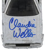 Claudia Wells Back To The Future Signed Metal DeLorean Time Machine Car BAS W 2