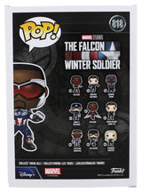David Goggins Authentic Signed Captain America #818 Funko Pop Vinyl Figure BAS