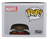 David Goggins Authentic Signed Captain America #818 Funko Pop Vinyl Figure BAS