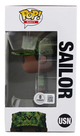 David Goggins Signed Sailor #USN Funko Pop Vinyl Figure w/ White Sig BAS
