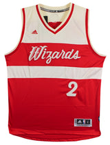 Wizards John Wall Authentic Signed Red Adidas Swingman Jersey BAS #BY031282