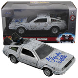 Claudia Wells Back To The Future Signed Metal DeLorean Time Machine Car BAS Wit