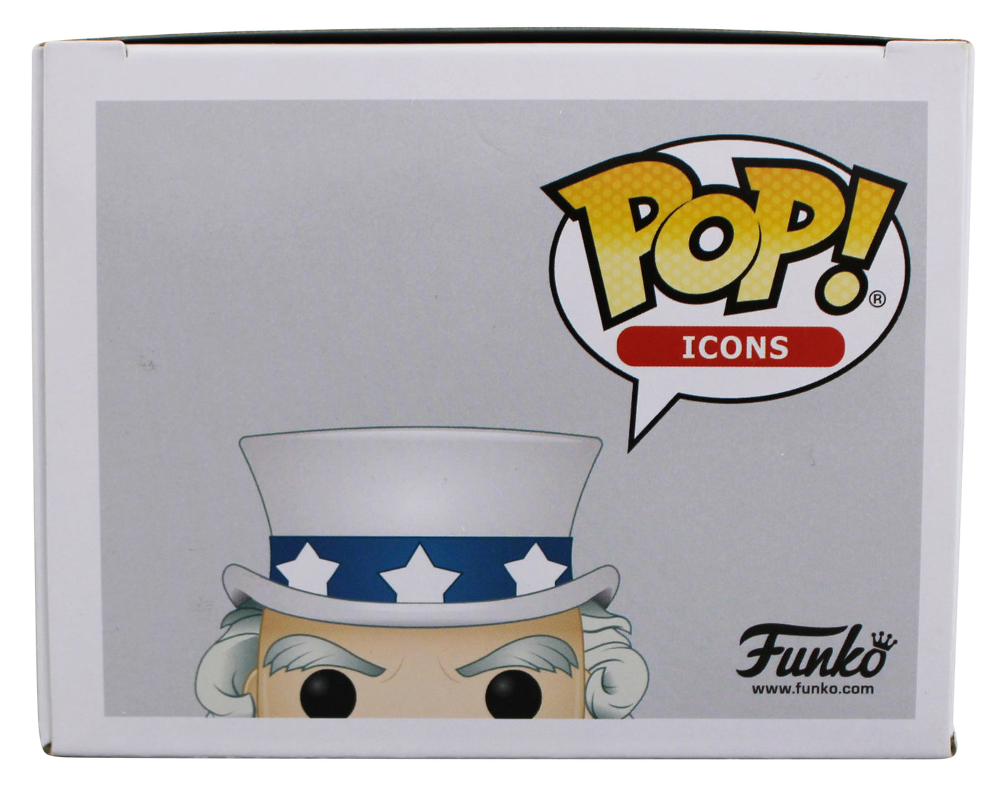 David Goggins Signed Uncle Sam #12 Funko Pop Vinyl Figure w/ White Sig BAS
