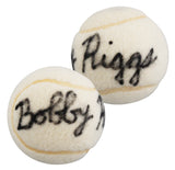 Bobby Riggs Authentic Signed Slazenger Tennis Ball Autographed BAS #AE64048
