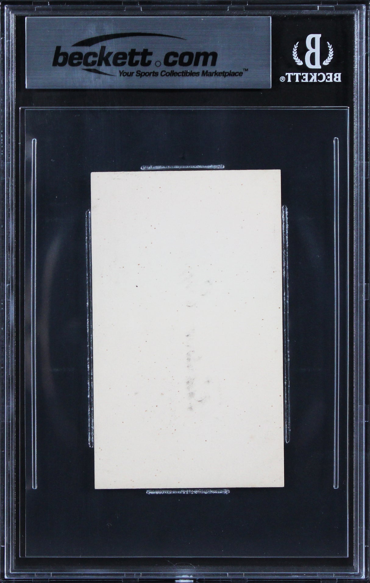 Gustave Eiffel Authentic Signed 2.35x3.85 Handwritten Calling Card BAS Slabbed