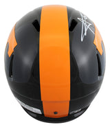 Tennessee Alvin Kamara Signed Black Full Size Speed Rep Helmet W/ Case BAS Wit