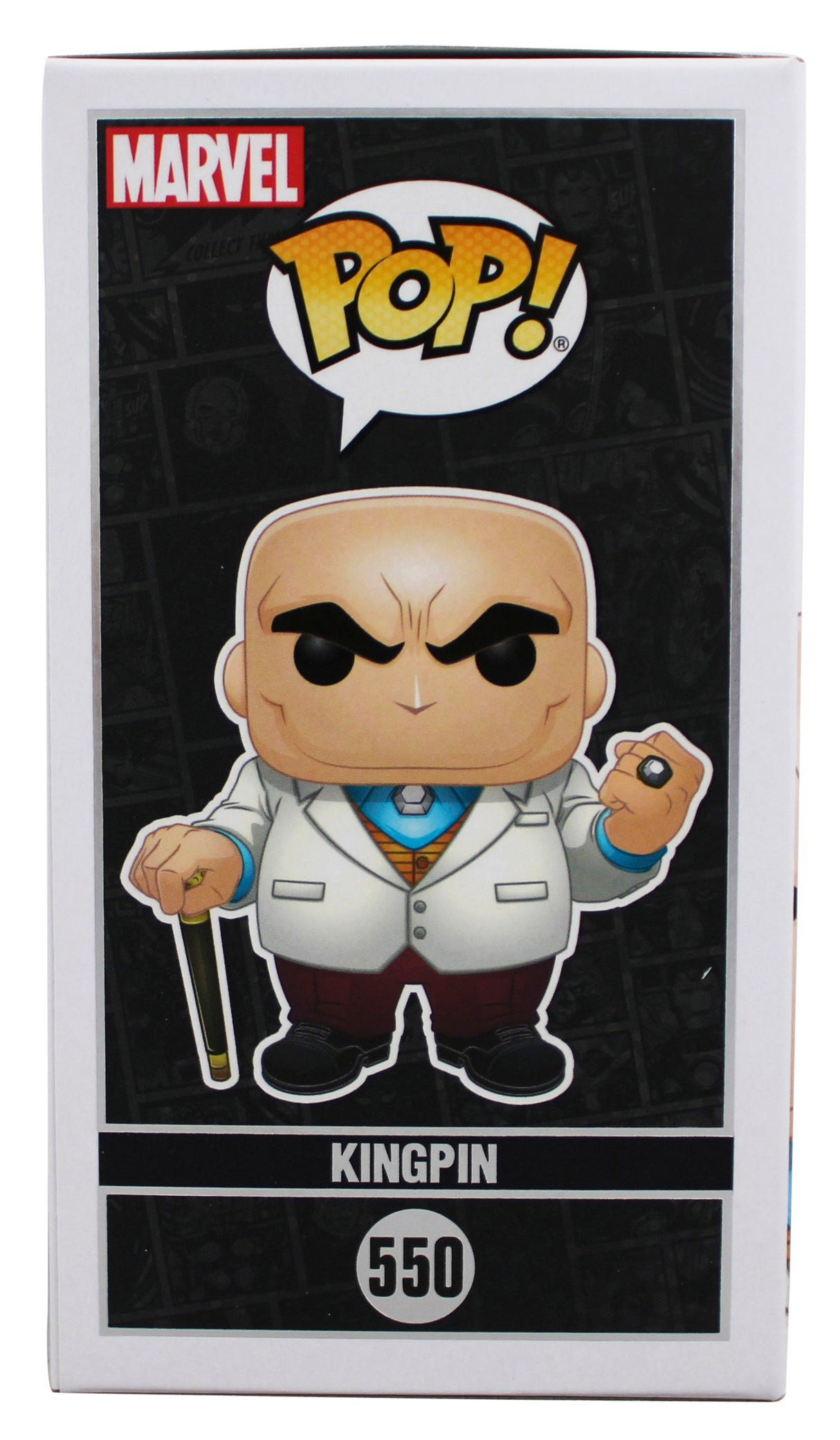 Vincent D'Onofrio Echo Signed Kingpin #550 Funko Pop Vinyl Figure BAS #BL69286