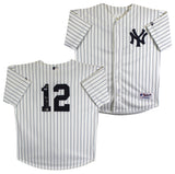 Yankees Wade Boggs "HOF 05" Signed White Majestic Authentic Jersey BAS #BY031289
