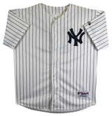Yankees Wade Boggs "HOF 05" Signed White Majestic Authentic Jersey BAS #BY031289