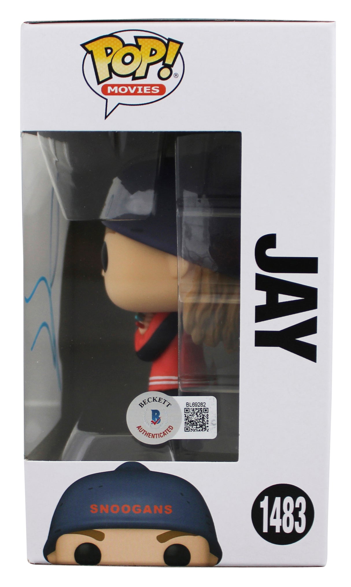 Jason Mewes Clerks III Signed Jay #1483 Funko Pop Vinyl Figure BAS #BL69282