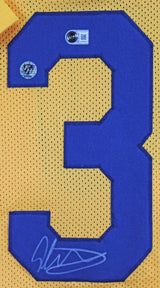 Todd Gurley II Authentic Signed Yellow Pro Style Jersey BAS #BY031297
