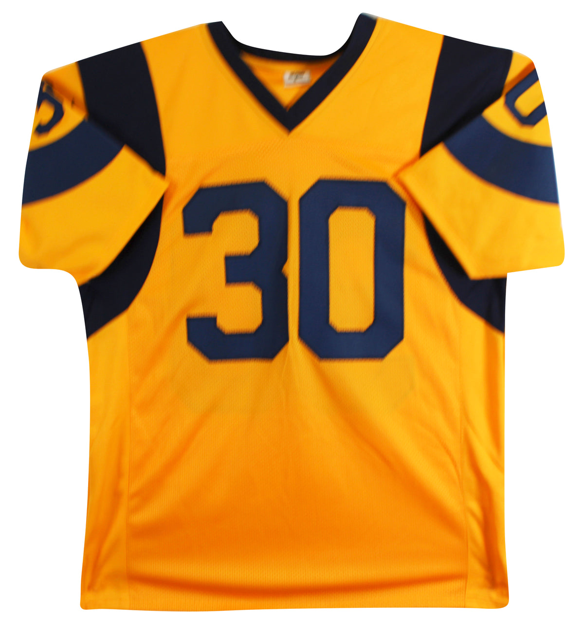 Todd Gurley II Authentic Signed Yellow Pro Style Jersey BAS #BY031297