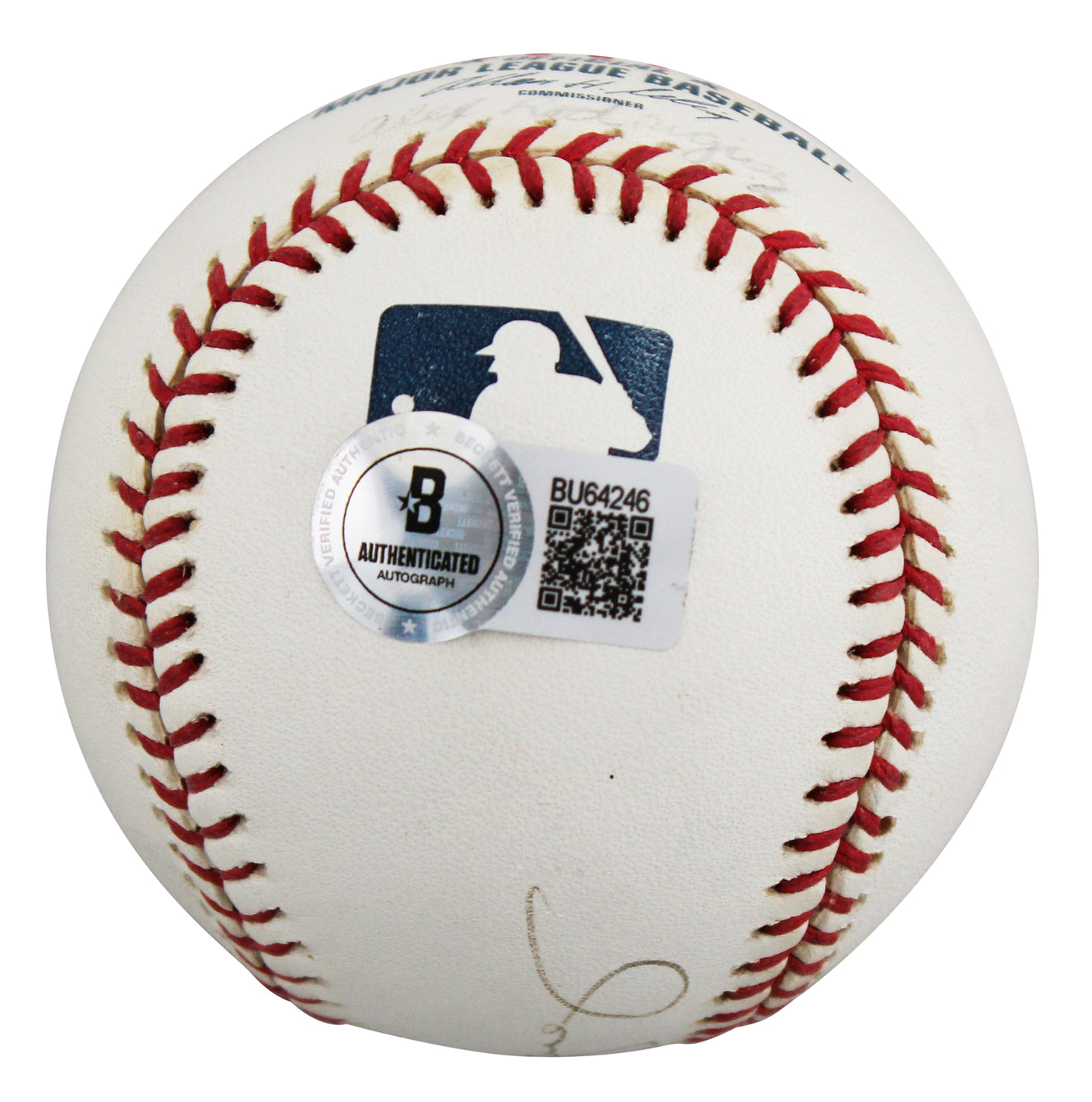 Yankees Alex Rodriguez Authentic Signed Allen Selig OML Baseball BAS #BU64246