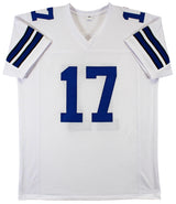 Brandon Aubrey Authentic Signed White Pro Style Jersey BAS Witnessed 2
