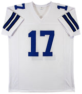 Brandon Aubrey Authentic Signed White Pro Style Jersey BAS Witnessed 2