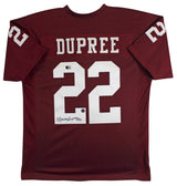 Oklahoma Marcus Dupree Authentic Signed Maroon Pro Style Jersey BAS #BY031294