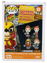 Conan O'Brien Signed Luchador Conan #23 Funko Pop Vinyl Figure BAS #BL69229