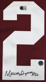 Oklahoma Marcus Dupree Authentic Signed Maroon Pro Style Jersey BAS #BY031294