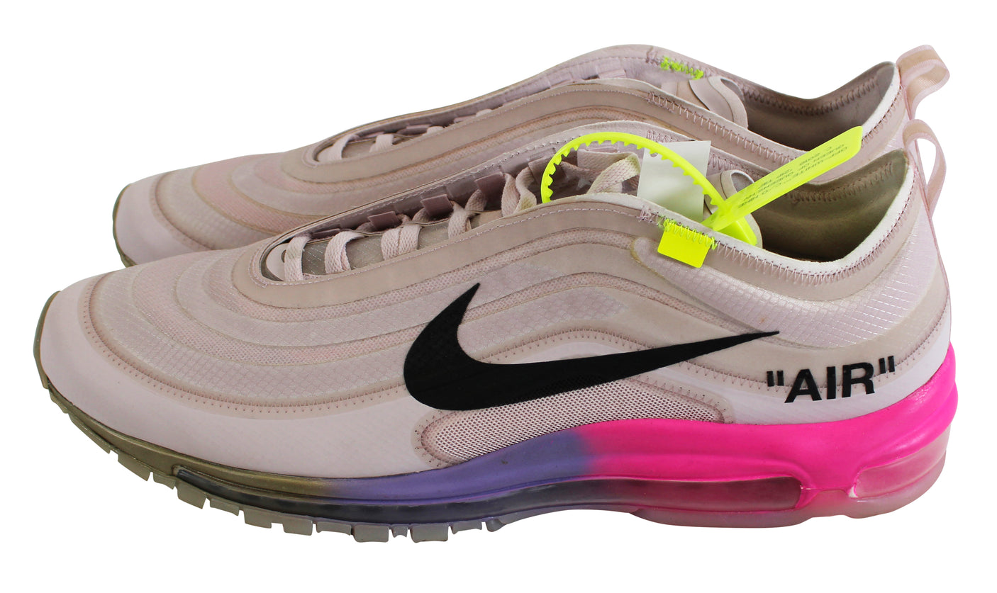 Virgil Abloh Signed 2018 Nike Air Max 97 Elemental Rose Serena Queen Shoes BAS
