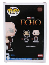 Vincent D'Onofrio Echo Signed Kingpin #1336 Funko Pop Vinyl Figure BAS #BL69233