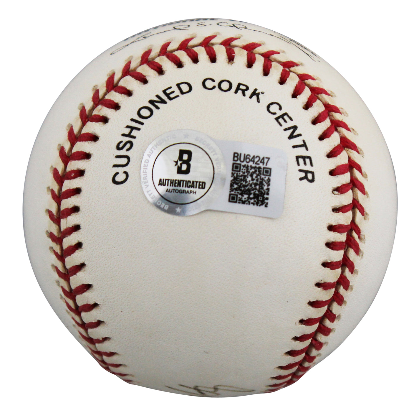 Braves John Smoltz Authentic Signed Leonard Coleman ONL Baseball BAS #BU64247