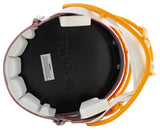 Cardinals Kurt Warner Signed Flash Full Size Speed Rep Helmet W/ Case BAS Wit