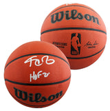 Celtics Kevin Garnett "HOF 20" Signed Wilson Basketball W/ Case BAS Witnessed