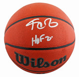 Celtics Kevin Garnett "HOF 20" Signed Wilson Basketball W/ Case BAS Witnessed