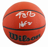 Celtics Kevin Garnett "HOF 20" Signed Wilson Basketball W/ Case BAS Witnessed