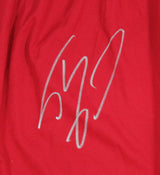 Cavaliers Shaquille O'Neal Signed Red Adidas Practice Shorts BAS Wit #2W958082