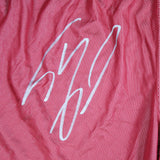 Cavaliers Shaquille O'Neal Signed Red Adidas Practice Shorts BAS Wit #2W958085