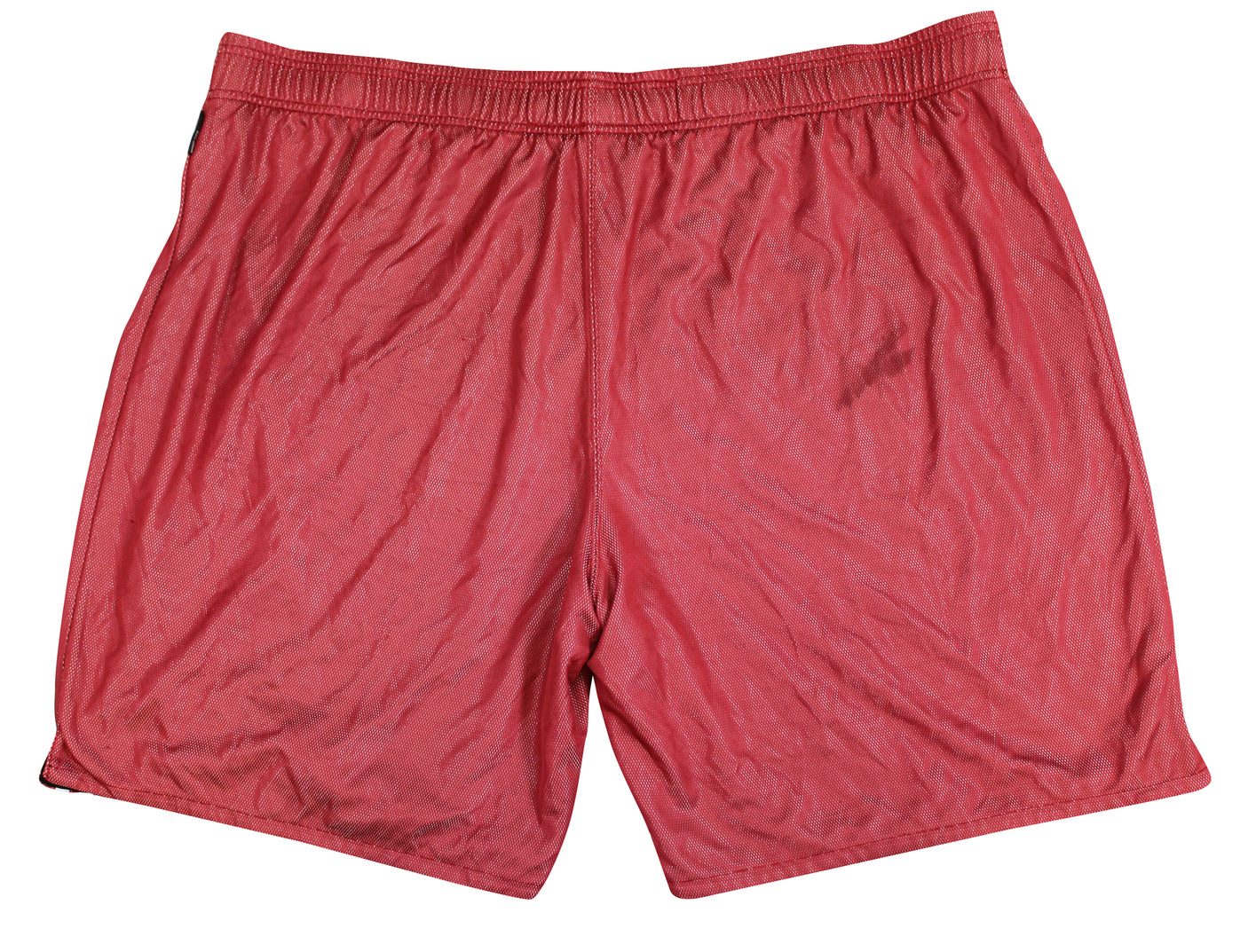 Cavaliers Shaquille O'Neal Signed Red Adidas Practice Shorts BAS Wit #2W958087